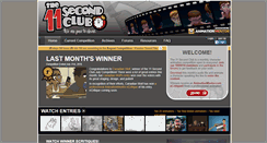 Desktop Screenshot of new.11secondclub.com