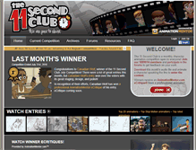 Tablet Screenshot of new.11secondclub.com