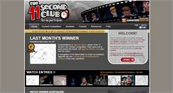 Desktop Screenshot of 11secondclub.com