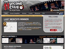 Tablet Screenshot of 11secondclub.com